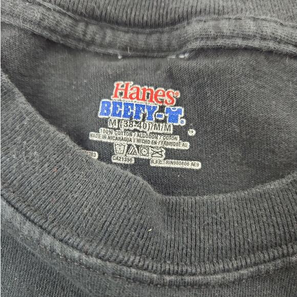 Hanes Beefy | Hot Poop T-Shirt | Size Medium - Picture 3 of 4